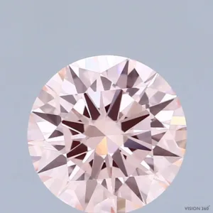 2.04 Carat Round Fancy Intense Pink VS1 Lab Diamond