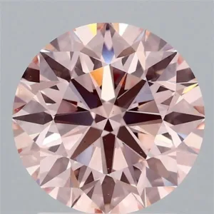 2.07 Carat Round Fancy Pink VS1 Lab Diamond