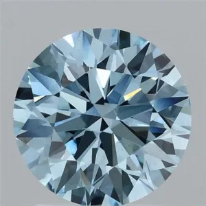 2.09 Carat Round Fancy Intense Pink VS1 Lab Diamond