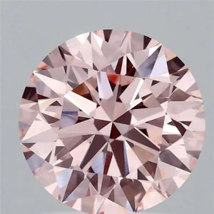 2.14 Carat Round Fancy Intense Pink VS1 Lab Diamond
