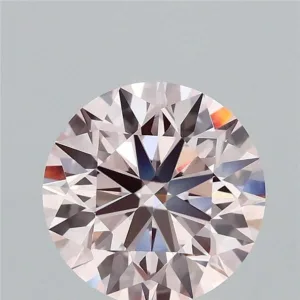 2.14 Carat Round Fancy Light Pink VVS2 Lab Diamond