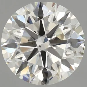 2.15 Carat Round K SI1 Natural Diamond