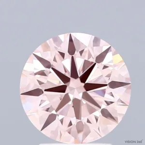 2.16 Carat Round Fancy Intense Pink VVS2 Lab Diamond