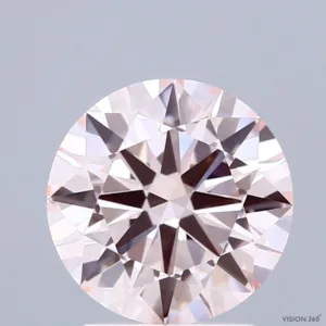 2.18 Carat Round Fancy Pink VVS2 Lab Diamond
