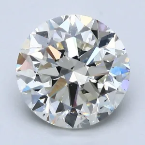 2.21 Carat Round H SI1 Natural Diamond