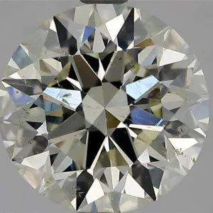 2.22 Carat Round N SI2 Natural Diamond