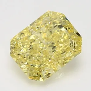 2.34 Carat Radiant Yellow VS1 Natural Diamond