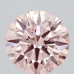 2.41 Carat Round Fancy Vivid Pink VS2 Lab Diamond
