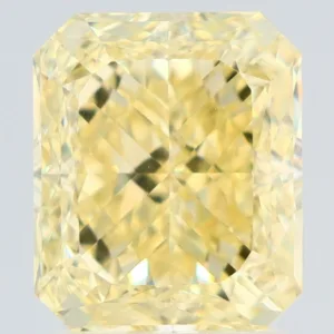 2.5 Carat Radiant Fancy Yellow VVS1 Natural Diamond