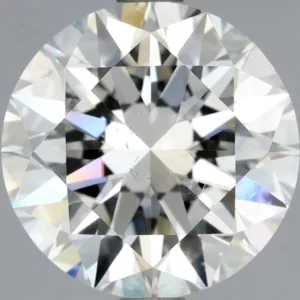 2.51 Carat Round H SI2 Natural Diamond