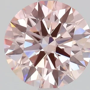 2.53 Carat Round Fancy Pink VS1 Lab Diamond