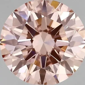 2.56 Carat Round Fancy Vivid Pink VS1 Lab Diamond