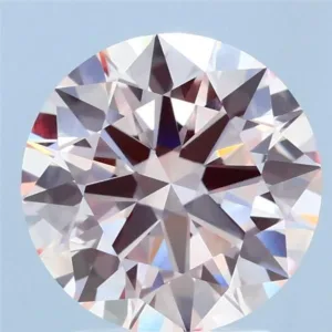 2.58 Carat Round Fancy Pink VVS2 Lab Diamond