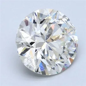2.81 Carat Round F SI2 Natural Diamond