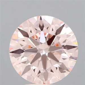 3 Carat Round Fancy Intense Pink VS1 Lab Diamond