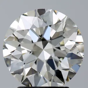 3 Carat Round K VS2 Natural Diamond