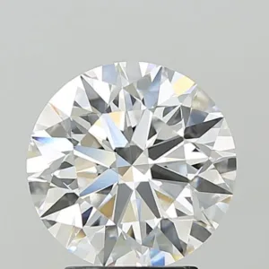 3.01 Carat Round E VVS2 Lab Diamond