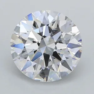 3.01 Carat Round E VVS2 Lab Diamond