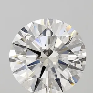 3.01 Carat Round H SI2 Natural Diamond