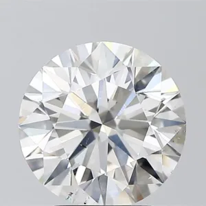 3.01 Carat Round J SI1 Natural Diamond