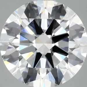 3.02 Carat Round F VVS2 Lab Diamond