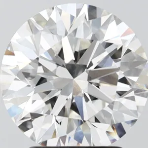 3.02 Carat Round F VVS2 Lab Diamond