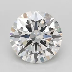 3.02 Carat Round F VVS2 Lab Diamond