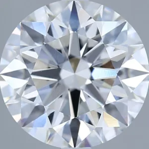 3.02 Carat Round F VVS2 Lab Diamond