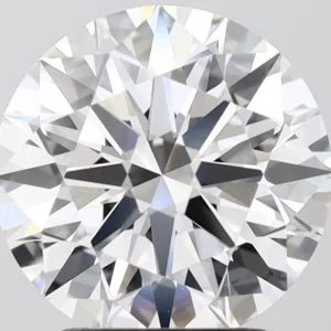 3.03 Carat Round F VVS2 Lab Diamond