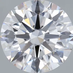 3.03 Carat Round F VVS2 Lab Diamond