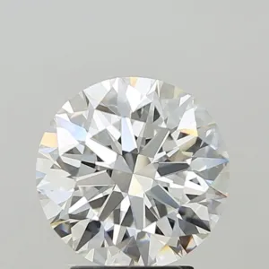 3.03 Carat Round F VVS2 Lab Diamond