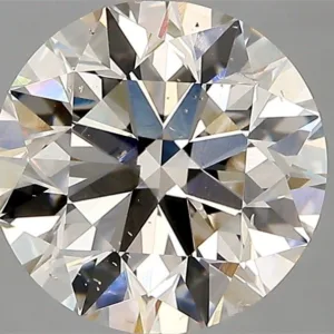 3.03 Carat Round K SI2 Natural Diamond