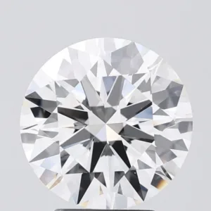 3.04 Carat Round E VVS2 Lab Diamond