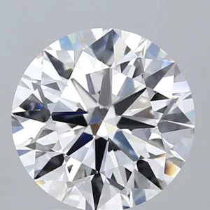 3.04 Carat Round E VVS2 Lab Diamond