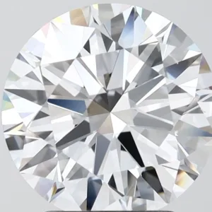 3.04 Carat Round E VVS2 Lab Diamond