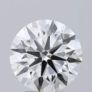 3.04 Carat Round E VVS2 Lab Diamond