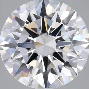 3.04 Carat Round F VVS2 Lab Diamond