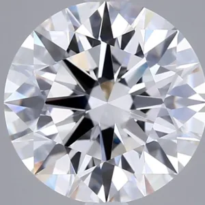 3.04 Carat Round F VVS2 Lab Diamond