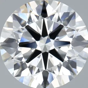 3.04 Carat Round F VVS2 Lab Diamond