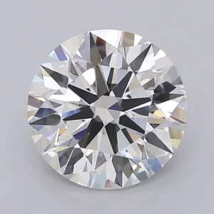 3.04 Carat Round F VVS2 Lab Diamond
