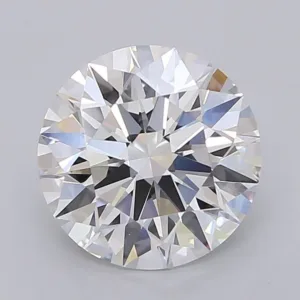 3.04 Carat Round F VVS2 Lab Diamond