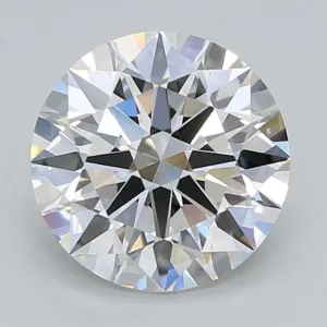 3.04 Carat Round F VVS2 Lab Diamond