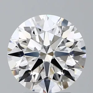 3.05 Carat Round E VVS2 Lab Diamond