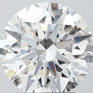 3.06 Carat Round E VVS2 Lab Diamond
