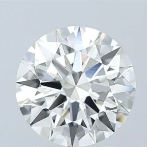 3.06 Carat Round F VVS2 Lab Diamond
