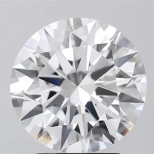 3.06 Carat Round F VVS2 Lab Diamond