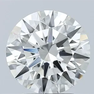 3.06 Carat Round F VVS2 Lab Diamond