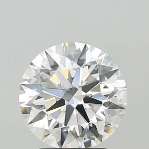 3.06 Carat Round F VVS2 Lab Diamond