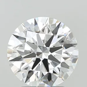 3.06 Carat Round F VVS2 Lab Diamond