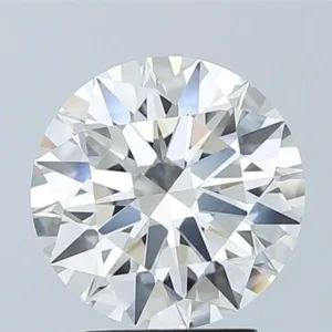 3.07 Carat Round F VVS2 Lab Diamond